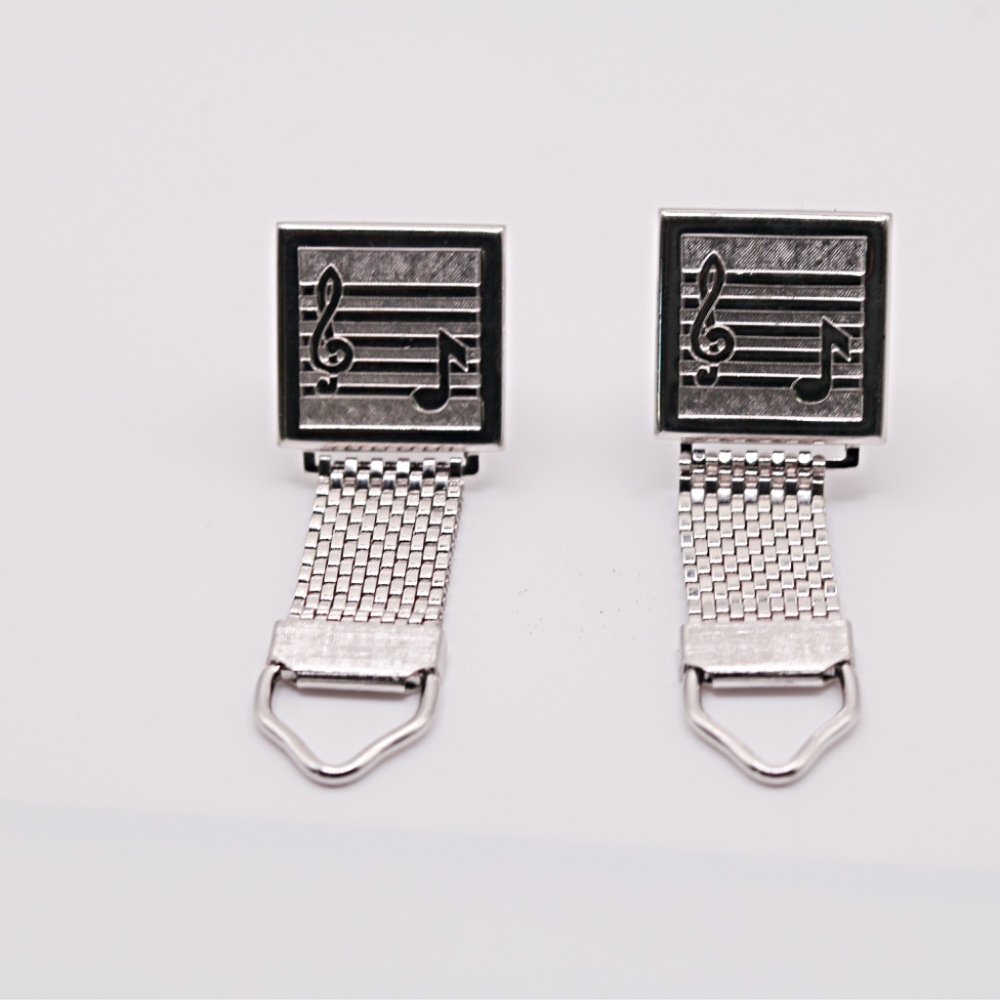 Music cufflinks